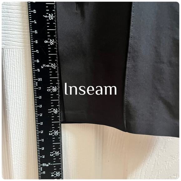 Athleta Black Brooklyn Heights Size 10 Pant Featherweight 29.5 Inch Inseam - Picture 12 of 14